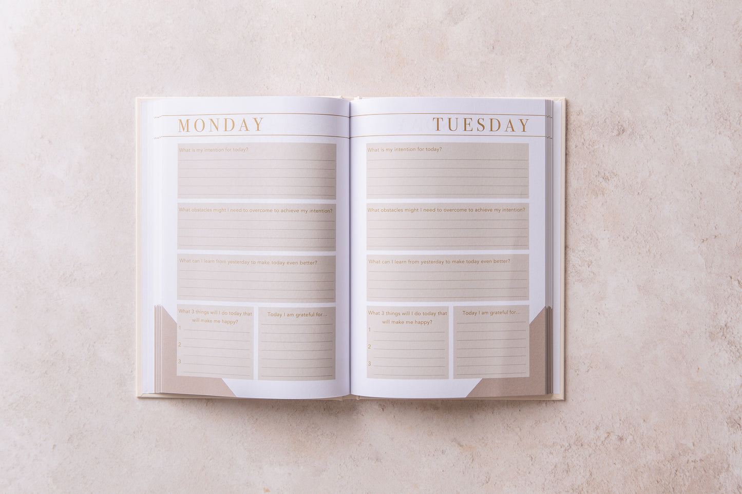 Morning Notes Journal - Cream